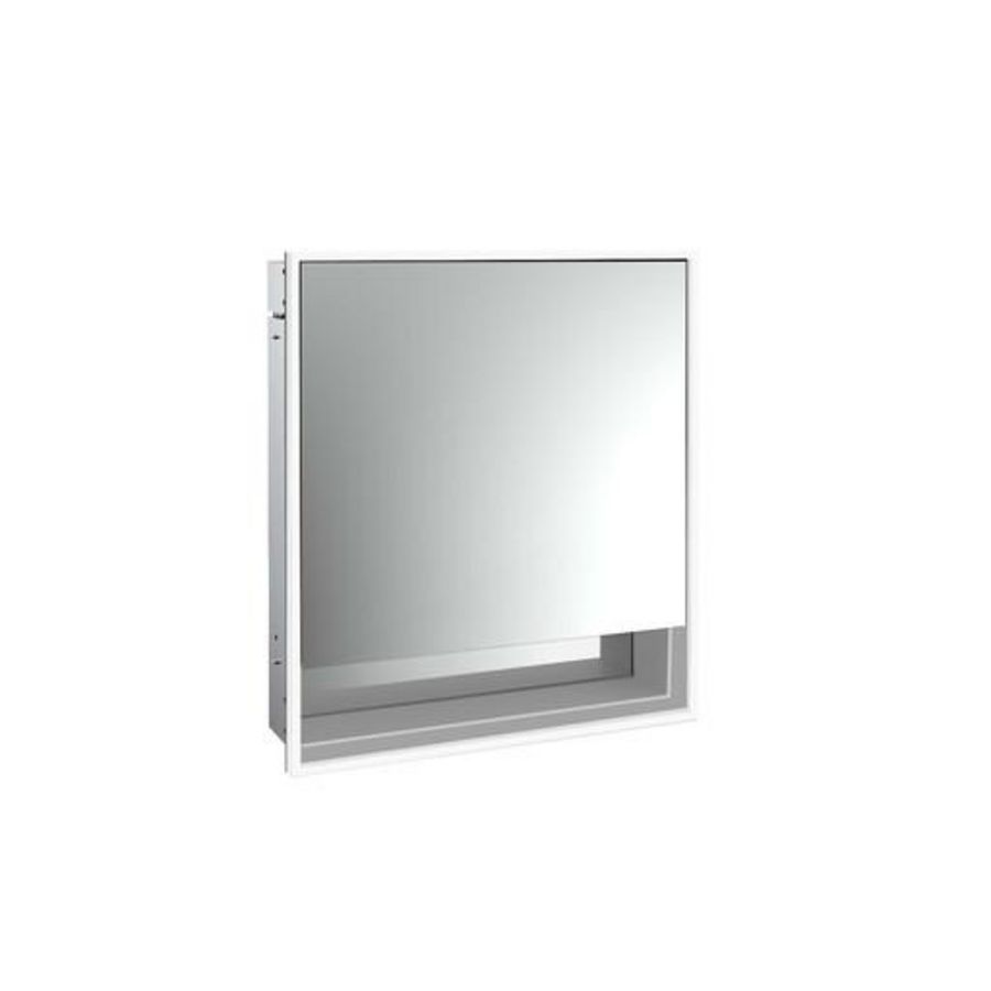 Spiegelkast Loft Bvak inbouw 600mm 1 deur deurscharnier Li