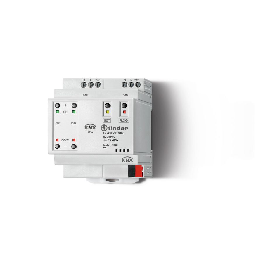 Dimactor bussysteem dimmer 2 kanaals 230VAC KNX