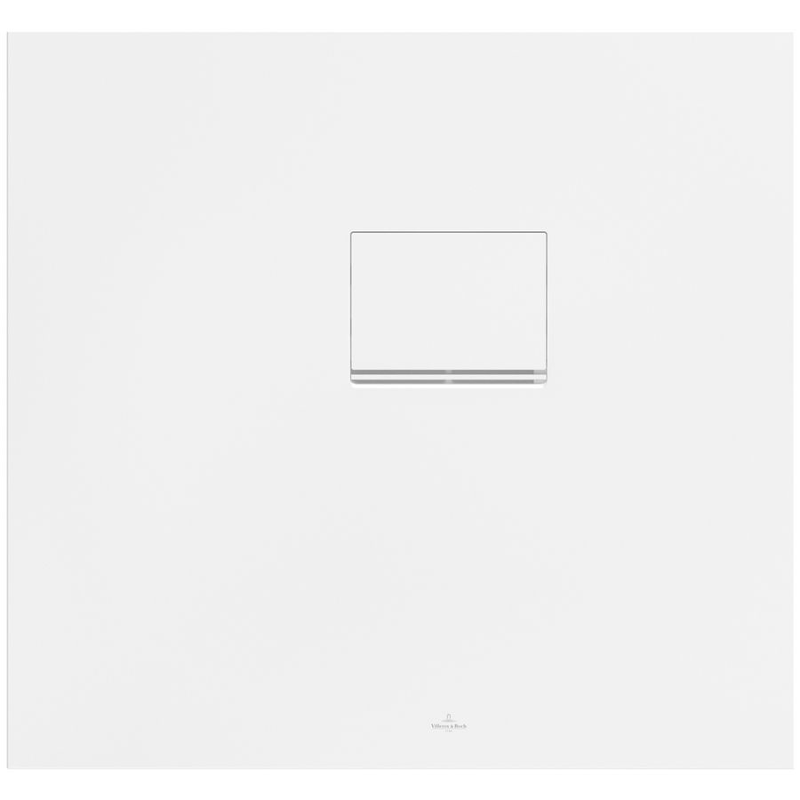 Douchebak Squaro Inf. hoekinb.RE 800x750mm Quaryl Sto.wit