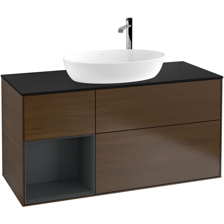 Wastafelonderkast Finion 1200x603x501mm W.Veneer G942HGGN