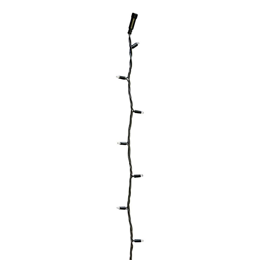 Verlichting String Lite 120Led L=12m. 10.5W WW QF+IP zwart