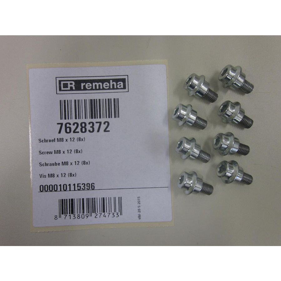 Schroef M8 x 12 (8x)
