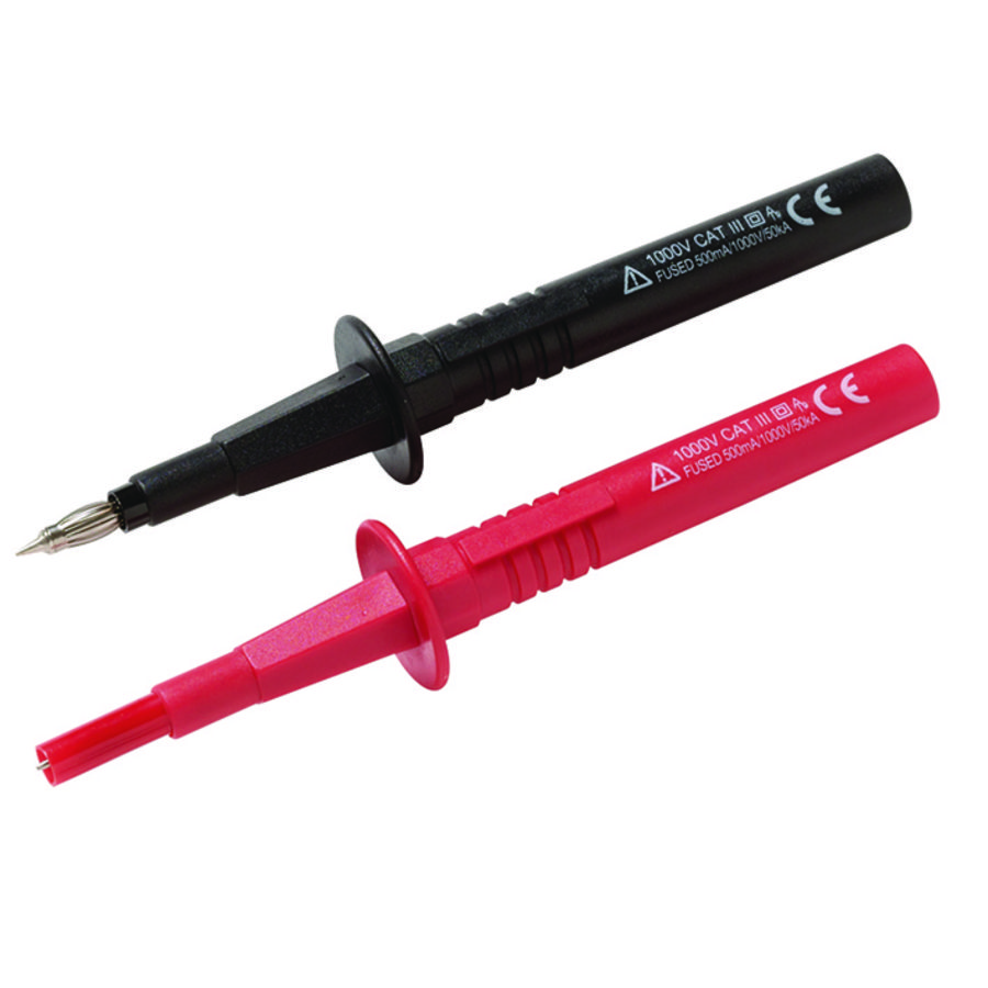 Gezekerde meetprobeset