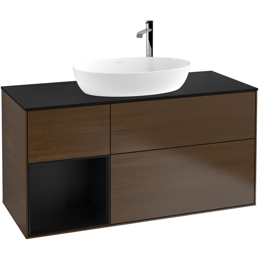 Wastafelonderkast Finion 1200x603x501mm W.Veneer G942PDGN