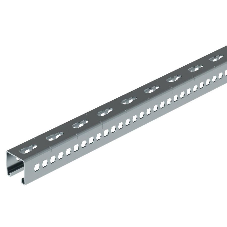 Lengte a 3m. Rail strut SP 41x41x2,0 ZnMg