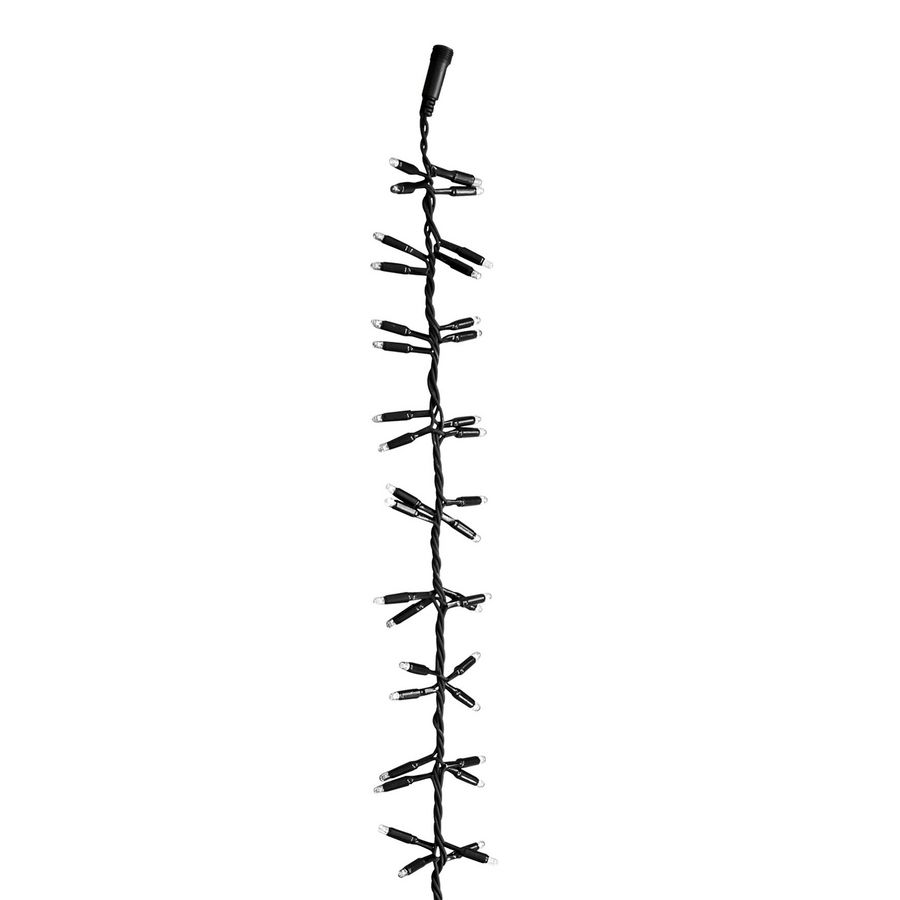 Verlichting Magic String Lite 120Led L=2,5m. 7W WW QF+zwart