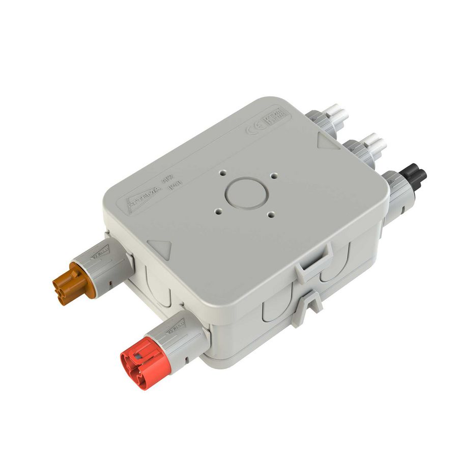 Stekerbare kabeldoos wand-/plafondmontage AKW-ET1