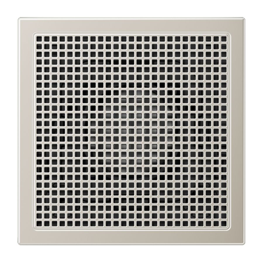 Elektronische geluidsgenerator Gong 3-klank LS-edelstaal