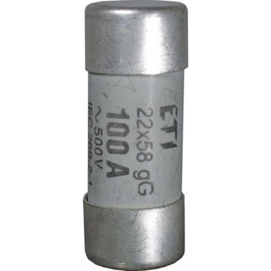 Cylindrische zekering CH22 aM 100A 500V 22x58 VVE=10