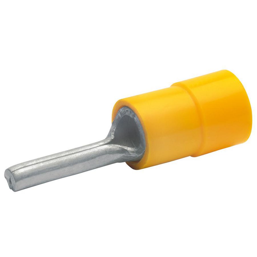 Stiftkabelschoen geel 6mm² 715
