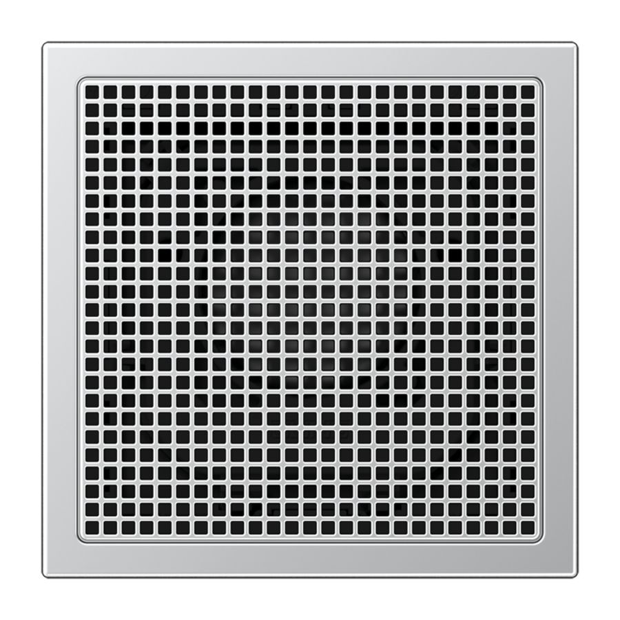 Elektronische geluidsgenerator Gong 3-klank LS-aluminium