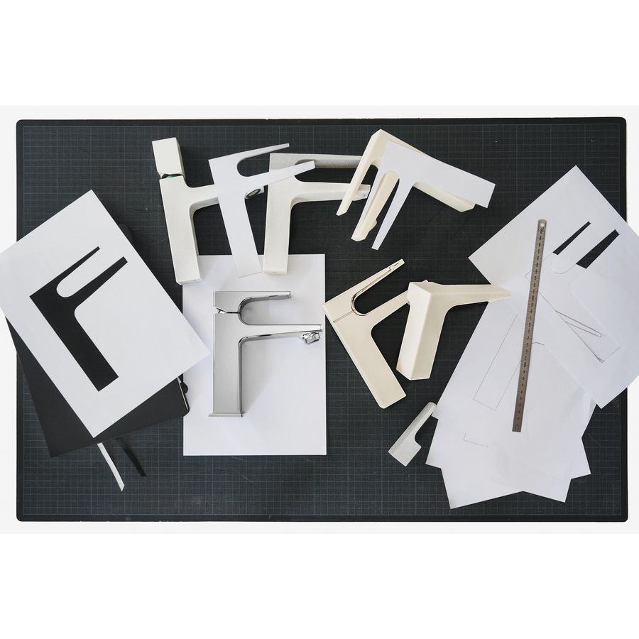 Metropol 1-hendelwastafelmengkraan chroom CoolStart met push open