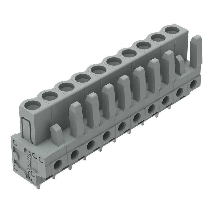 THT FE steker RE raster 5mm grijs 232-140 VVE=50