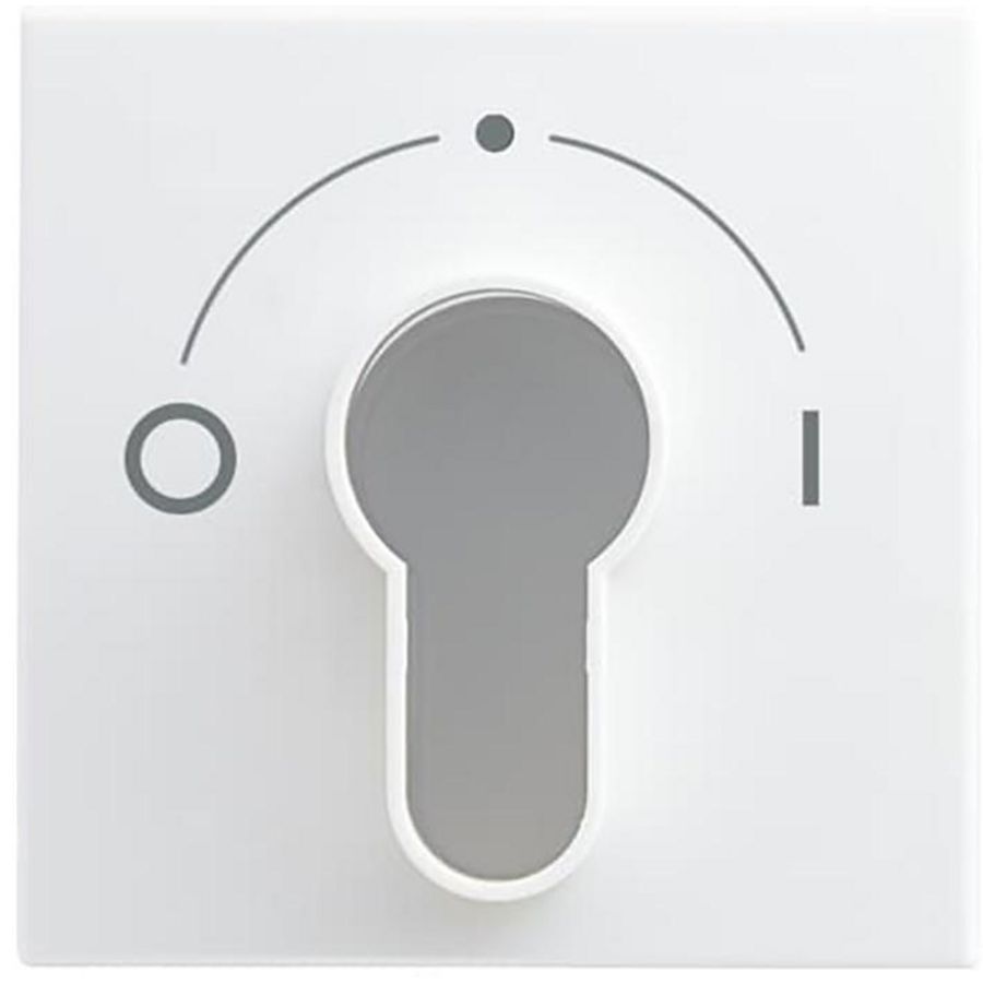 Centraalplaat slot voor 2733USL-101 SI-B-alpinwit (2557 SLPZ-914-101)