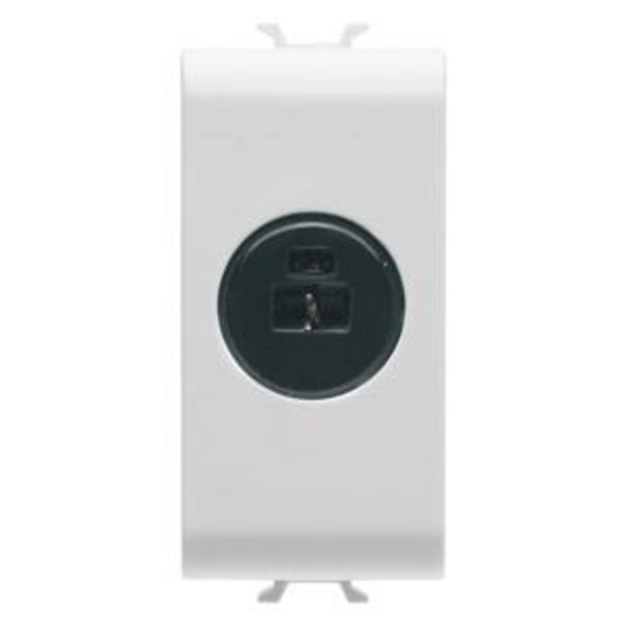 AUDIO AND VIDEO SOCKET-FOR LOUDSPEAKER-1 MODULE-SATIN