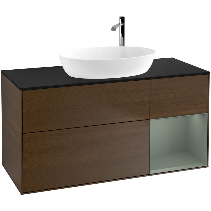 Wastafelonderkast Finion 1200x603x501mm W.Veneer G952GMGN