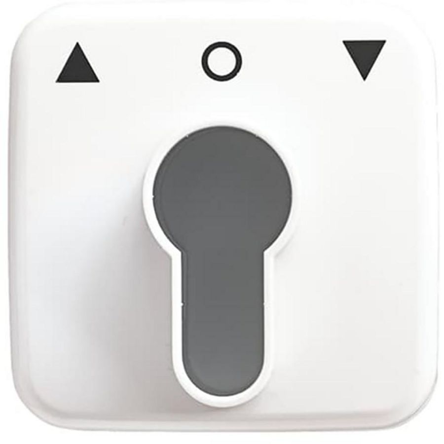 Centraalplaat v inb jaloezieschakelaar USL-101 R-alpinwit (2557 PZ-214-101)