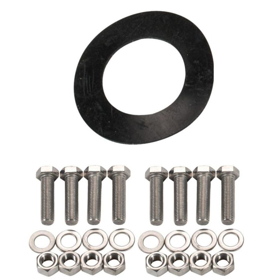 Montageset 8 gatenvoor DN200