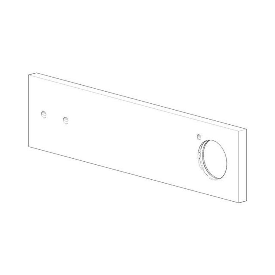 Rozet 240x60x9mm chr 091102119-00