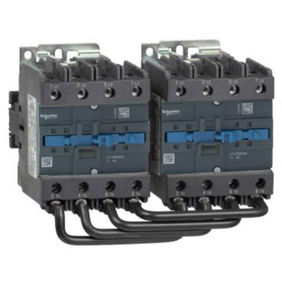 Omkeercont. 150A 4M/HCM+V Mechanisch verg. Stuursp. D