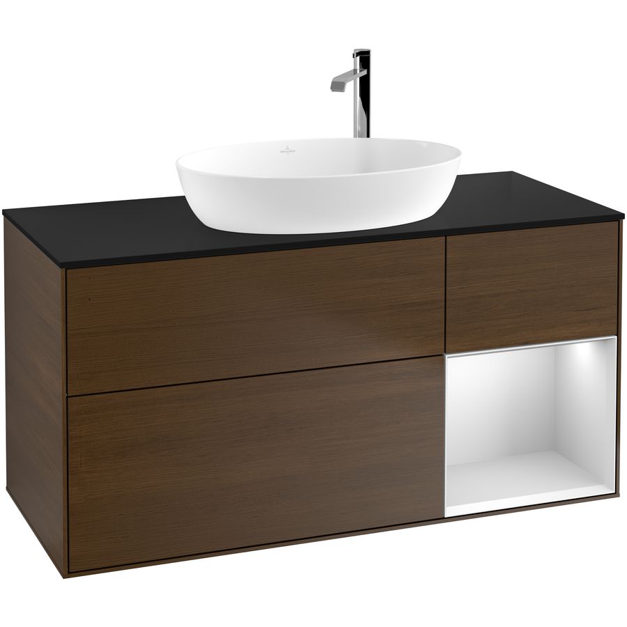 Wastafelonderkast Finion 1200x603x501mm W.Veneer G952MTGN