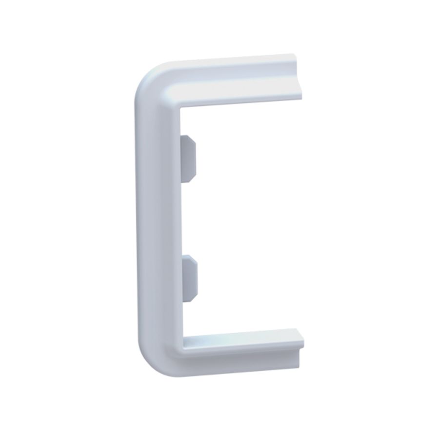 Flensplaat wandgoot GGK UK afwerkr. 3-z 60x170/3 wit RAL9010