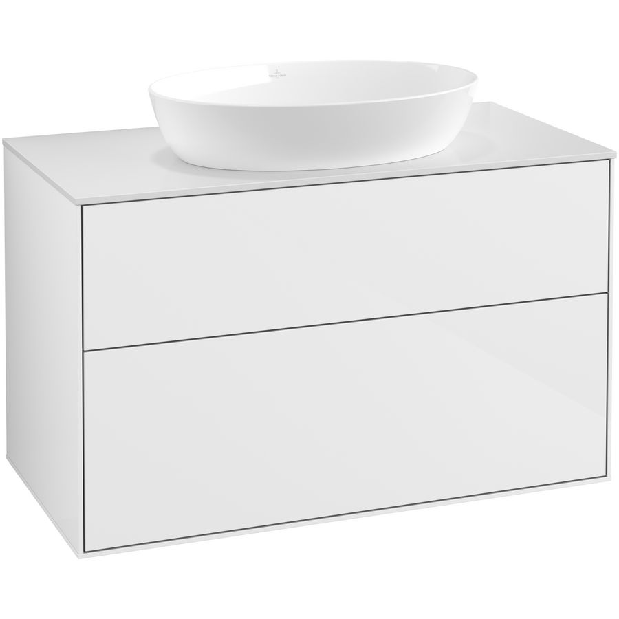 Wastafelonderkast Finion 1000x603x501mm G.White.L FA0100GF