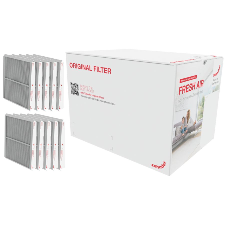 Doos a 10st luchtfilters tbv ComfoAir Flex F7 (ISO ePM1)