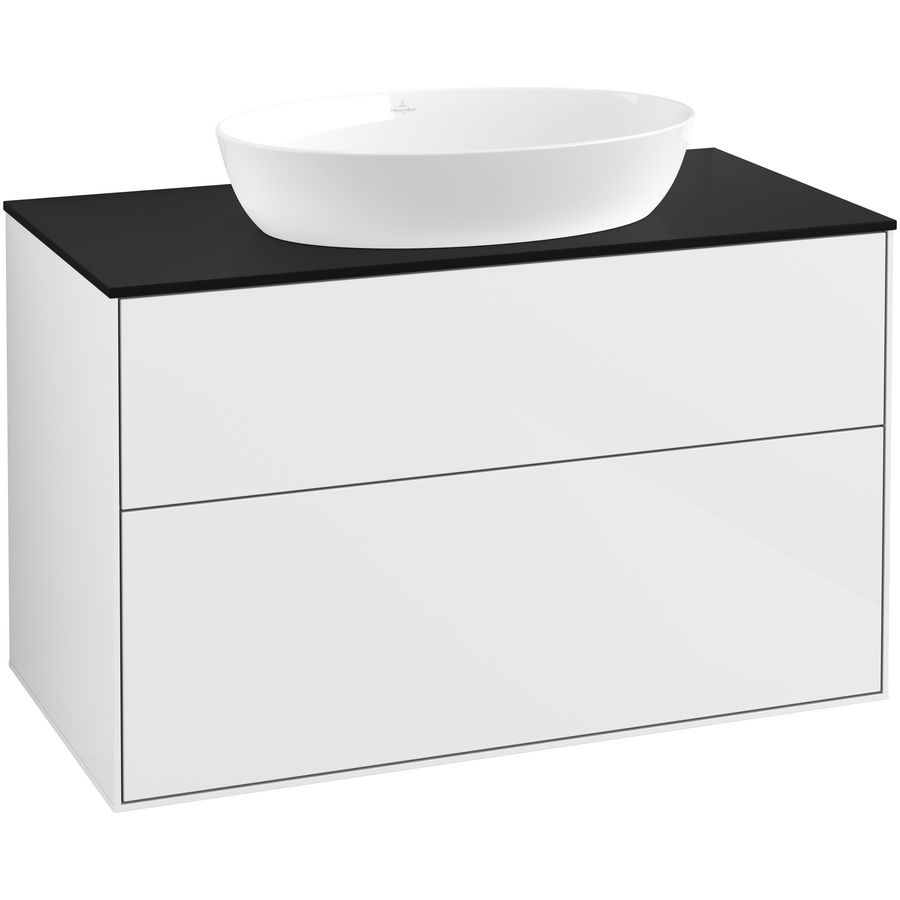 Wastafelonderkast Finion 1000x603x501mm G.White.L FA0200GF
