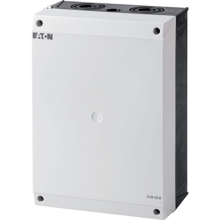 Kast kunststof Ci-K 280x200x125mm+montageplaat uitbreekopeni