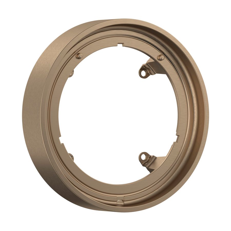Kraanrozet AX ShowerSelect ID verlenging rond 22mm Brushed Bronze