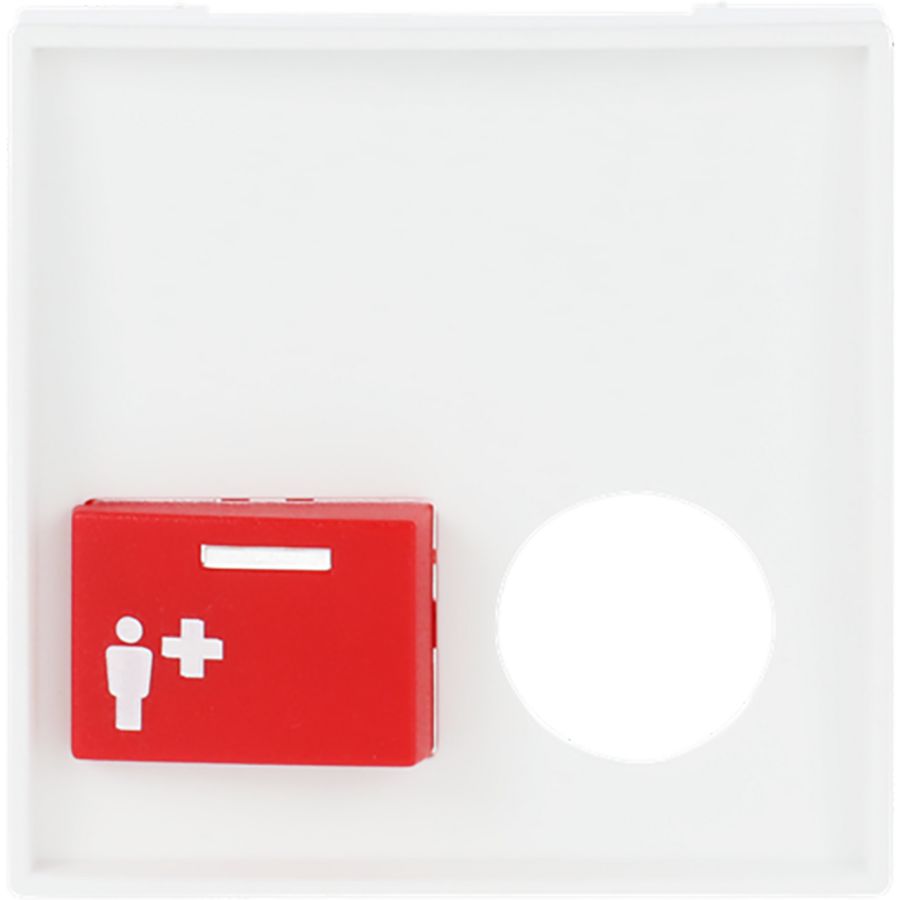 Centraalplaat voor Ackermann RT Trd 1steek s-stwit (2548-022 B-84)