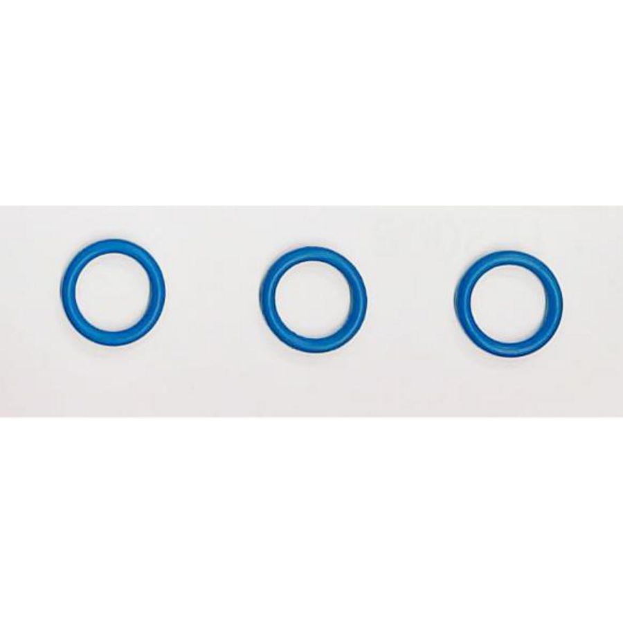 O-ring Ø13.94x2.62 blauw (3x)