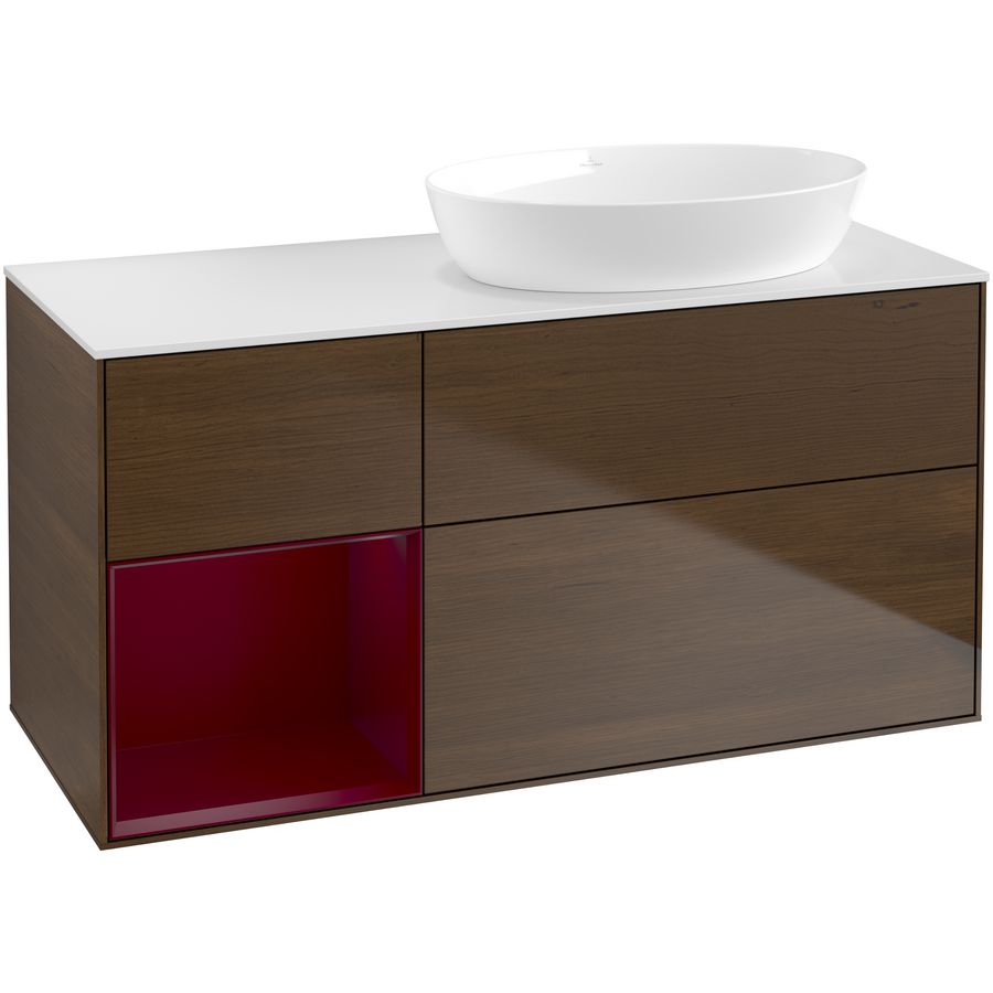Wastafelonderkast Finion 1200x603x501mm W.Veneer GA41HBGN