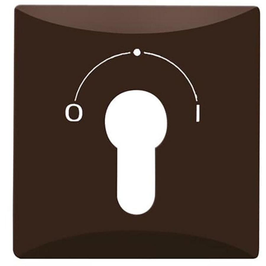 Centraalplaat slot v 2733USL-101 IP44 A-w bruin (2155 SLPZ-31)