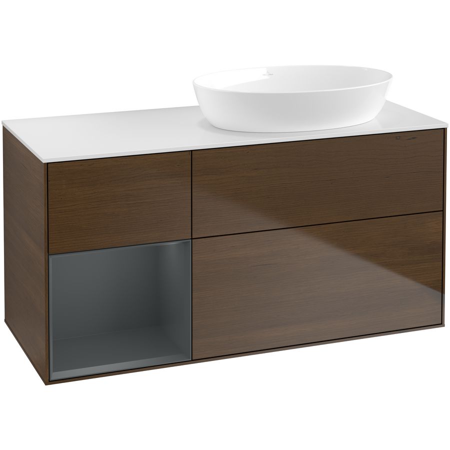 Wastafelonderkast Finion 1200x603x501mm W.Veneer GA41HGGN
