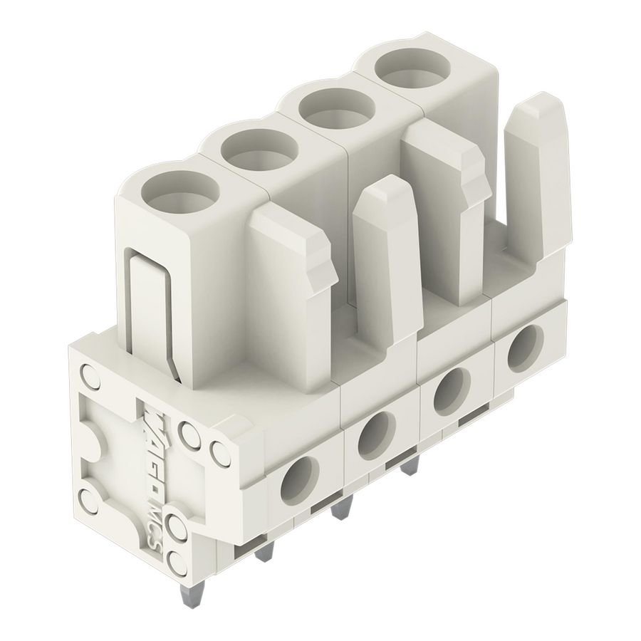 THT FE steker RE raster 5mm li.grijs 722-132 VVE=100
