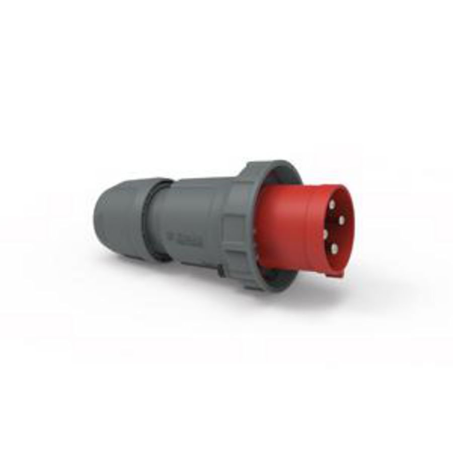 Steker 6h 125A 4P 400V IP67 MG Ni
