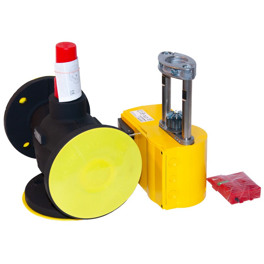 Omschakelventiel DN65 + aandrijving USV 65