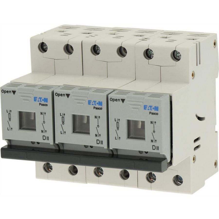 Pasco veilighedenlastscheider DII 3P+N max.25A