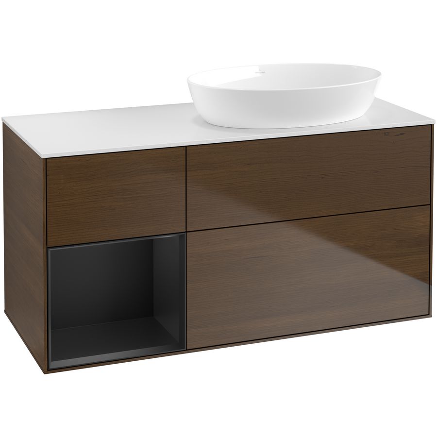 Wastafelonderkast Finion 1200x603x501mm W.Veneer GA41PDGN