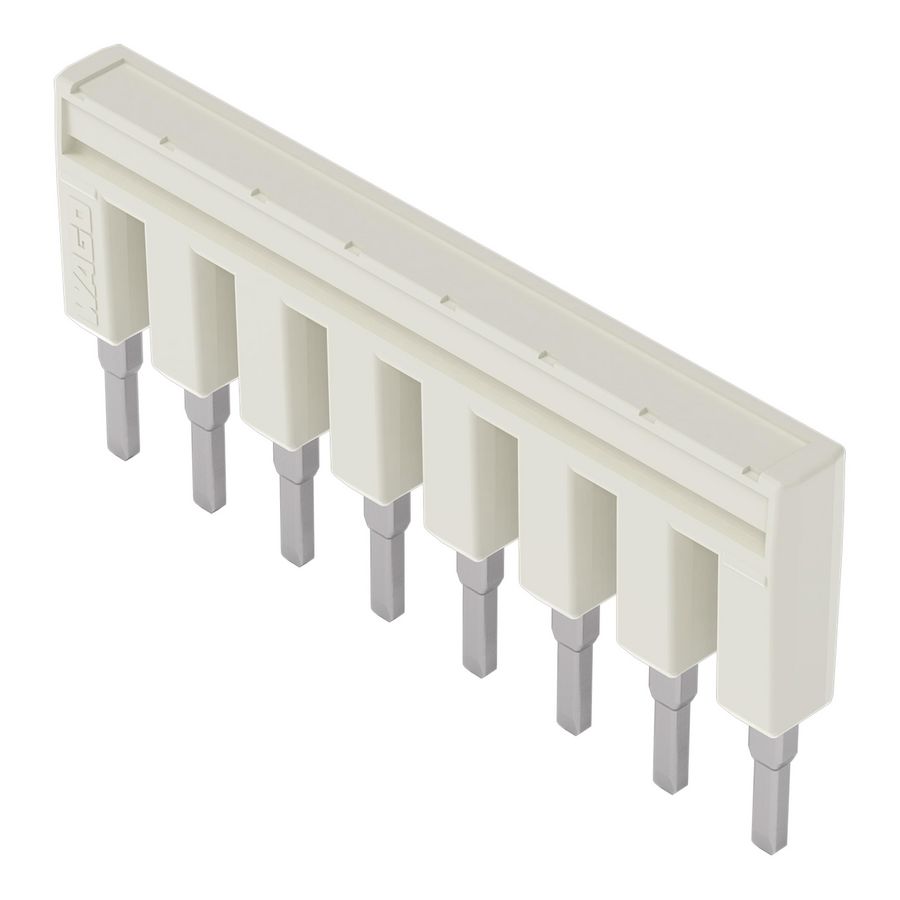 Brug 8-voudig geisoleerd lichtgrijs 2002-408 VVE=25