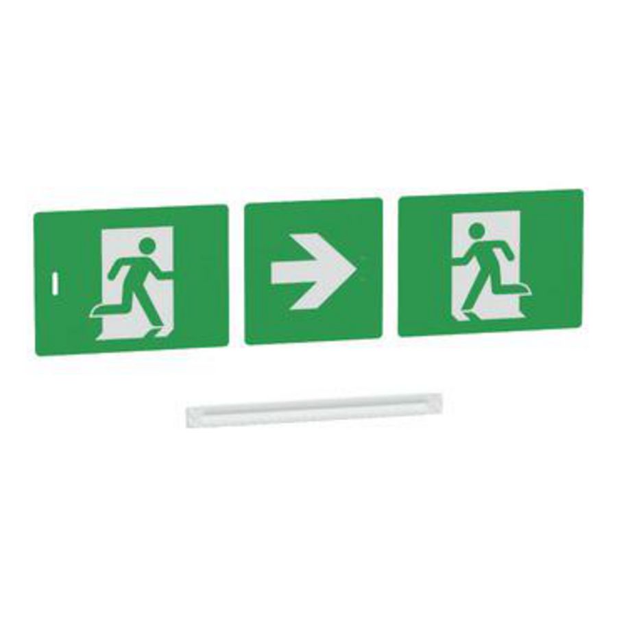Uitgangsignaleringskit Rechthoekig 20 Meter Exiway Light