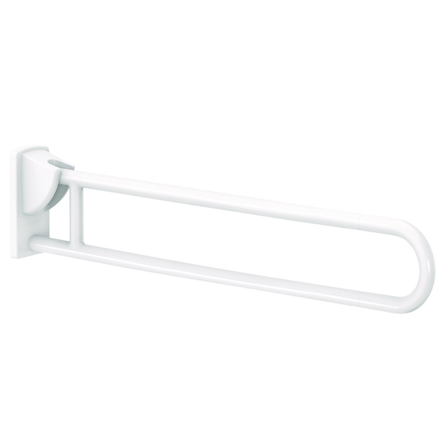 Closetbeugel opklapbaar Ø32 900mm staal nylon wit