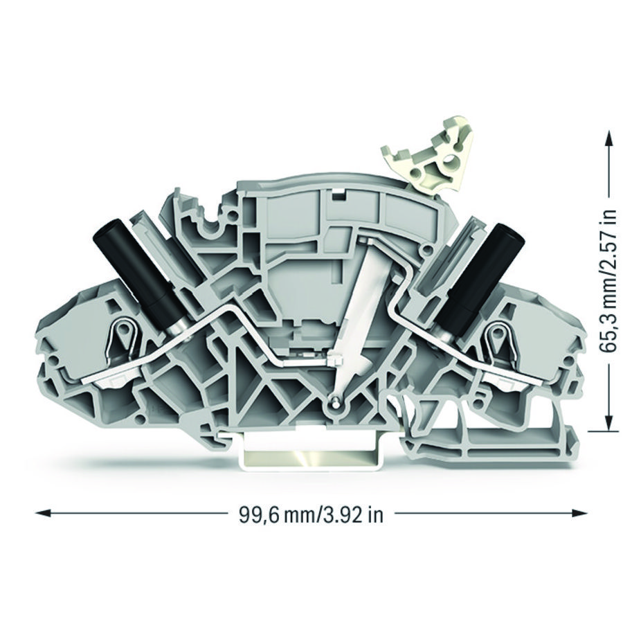 2-draads scheidings-+meetklem trafo.sch. 8811/046-000 VVE=20