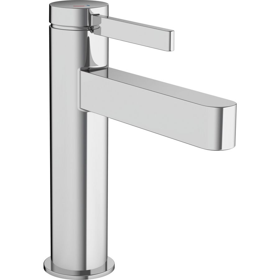 Finoris 1-hendel wastafelmengkraan 110 CoolStart chroom sprong 139mm incl. push-open plug 1.1/4"