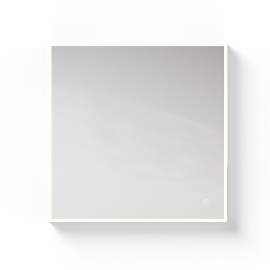Spiegel O-LINE SQUARE met led-verlichting 800x800mm