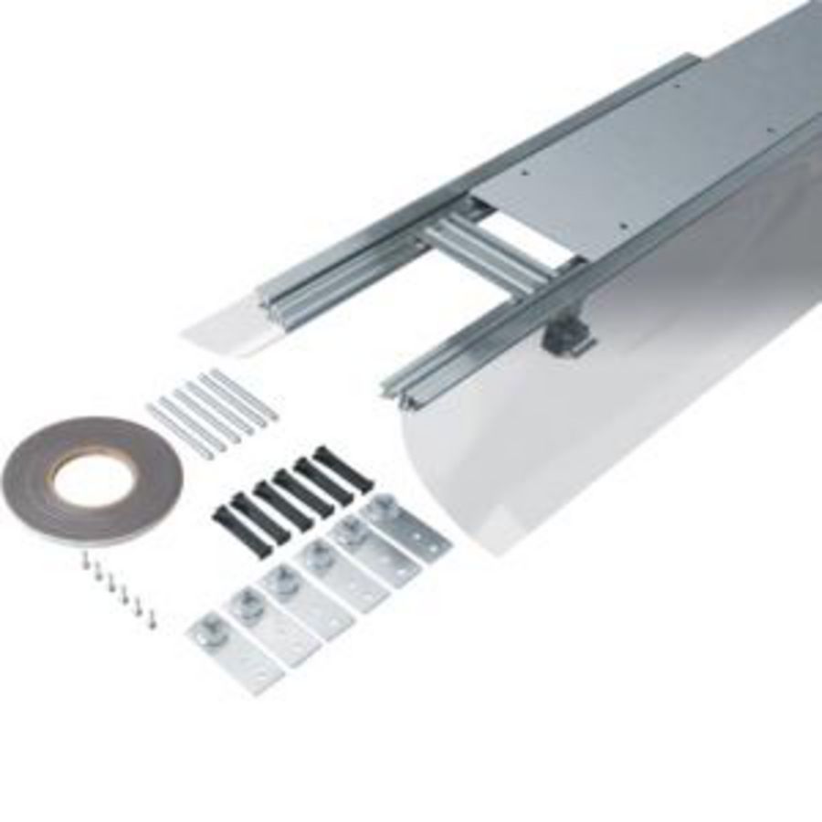 Vloergoot bovenliggend flexibele wand 200x105-150mm VVE=2