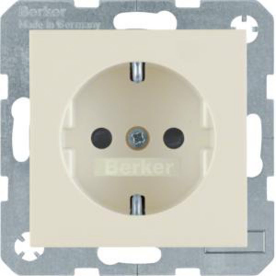 Wandcontactdoos RA aanraakveilig schroef berker S.1/B.3/B.7