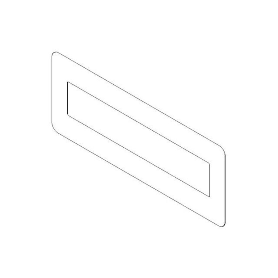Bevestiging Inzet spoeldouche Zaagscherm eTool 110x275x2mm